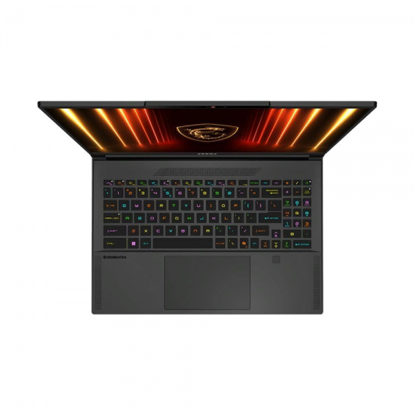 Ноутбук MSI Stealth 16 AI A2HWGG-085XRU Intel Core Ultra 7 255H/32Gb (2*16 D5)/SSD1Tb/RTX5070 8Gb (95W)/16"/OLED/WQXGA/2560x1600/240Hz/NoOS/RJ-45/Black/2.1kg