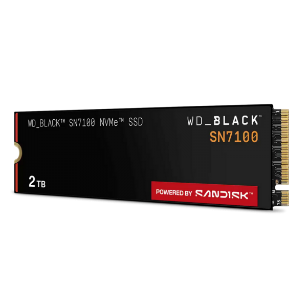 Твердотельный накопитель SSD Western Digital M.2 2280 2TB WD Black WDS200T4X0E PCIe Gen4 x4, NVMe
