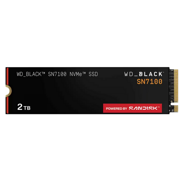 Твердотельный накопитель SSD Western Digital M.2 2280 2TB WD Black WDS200T4X0E PCIe Gen4 x4, NVMe