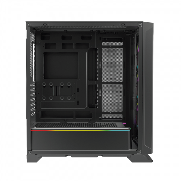 Корпус для ПК Forza FZ-G901 EATX Case, black, w/o psu,Tempered glass front panel, 2x3,5", 2x2,5",USB3.0*1+USB3.0