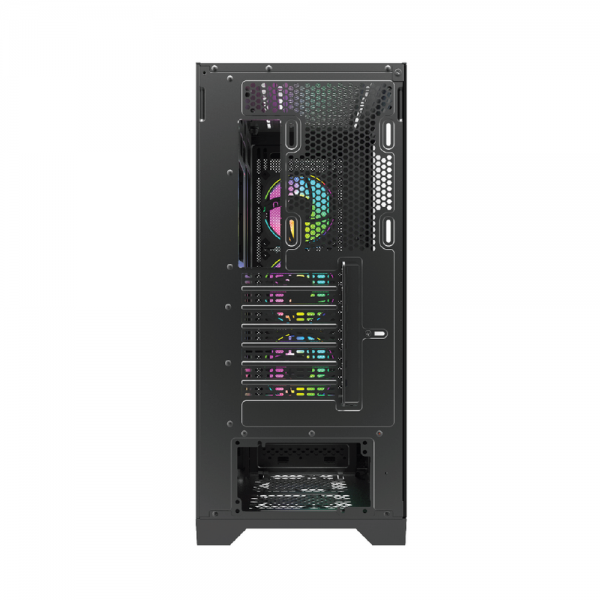 Корпус для ПК Forza FZ-G901 EATX Case, black, w/o psu,Tempered glass front panel, 2x3,5", 2x2,5",USB3.0*1+USB3.0