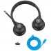 Беспроводная гарнитура Jlab GO Work Wireless Duo-Black, Version 2,Link USB-C (PN: IEUHBGOWORKRBLK4/HBGOWORKRBLK4)