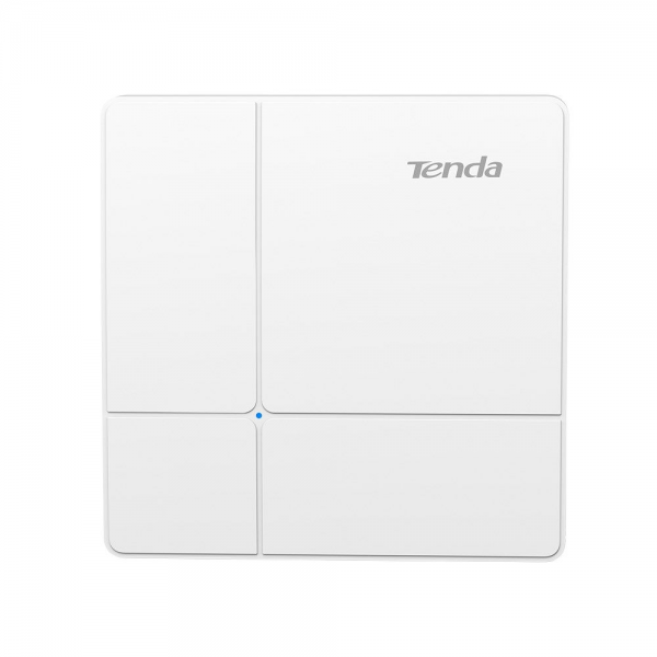 Точка доступа Wi-Fi Tenda i24 Двухдиапазонная гигабитная точка доступа AC1200, 2,4/5 ГГц, до 1167 Мбит/с, антенны 2x4дБи
