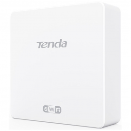 Точка доступа Wi-Fi Tenda Tenda W15-Pro Настенная гигабитная точка доступа AX3000 , 2,4/5 ГГц, до 2976 Мбит/с, PoE, 1x1 Гбит/с+
