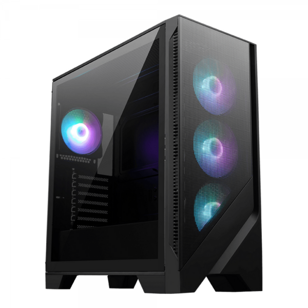 Корпус для ПК MSI MAG FORGE 321R AIRFLOW 2xUSB 3.2 Gen 1, 1xUSB 3.2 Gen2 Type-C, 4x120mm ARGB Fan, ESD ARGB Control Board, Tempered Glass Window,