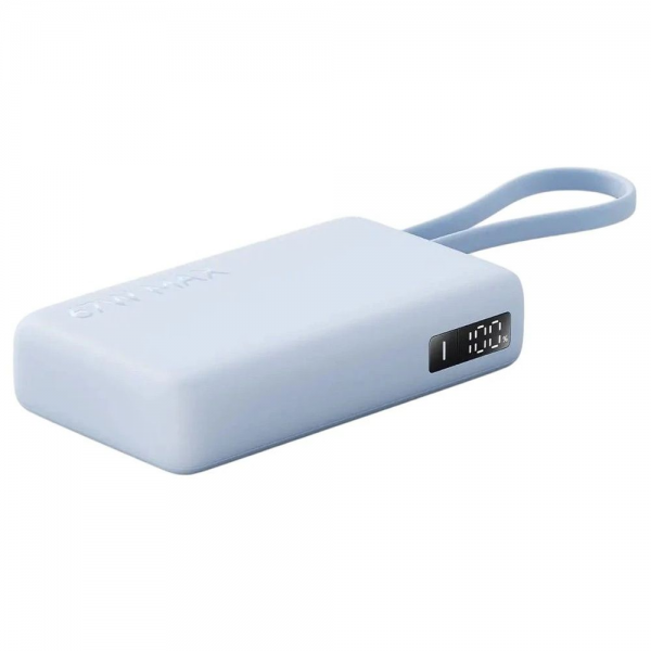 Внешний аккумулятор со встроенным кабелем Xiaomi 67W Power Bank 10000 (Integrated Cable) Ice Blue (BHR08NZGL)