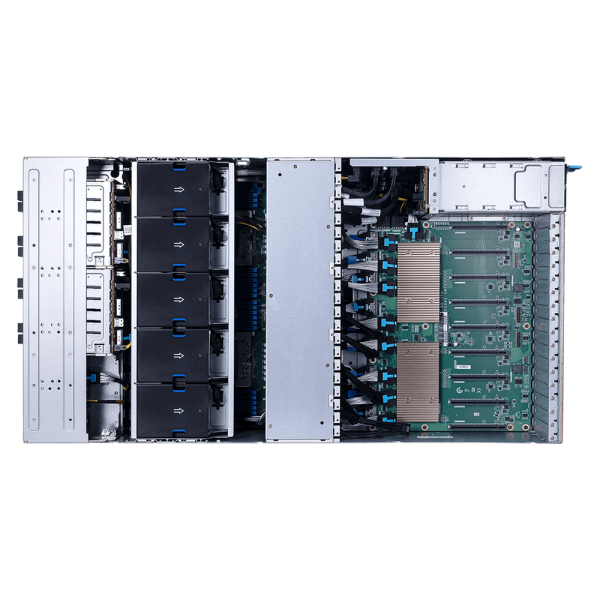 Платформа системного блока MSI S6053G480RAU8 4U2S 8GPU AMD SP5 (up to 500W)