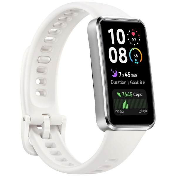 Фитнес-браслет Huawei Band 10 белый bp Bad Pack