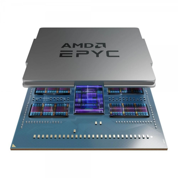 Центральный Процессор AMD EPYC 9115 16 Cores, 32 Threads, 2.6/4.1GHz, 32M, DDR5-6400, 2S, 155/155W OEM
