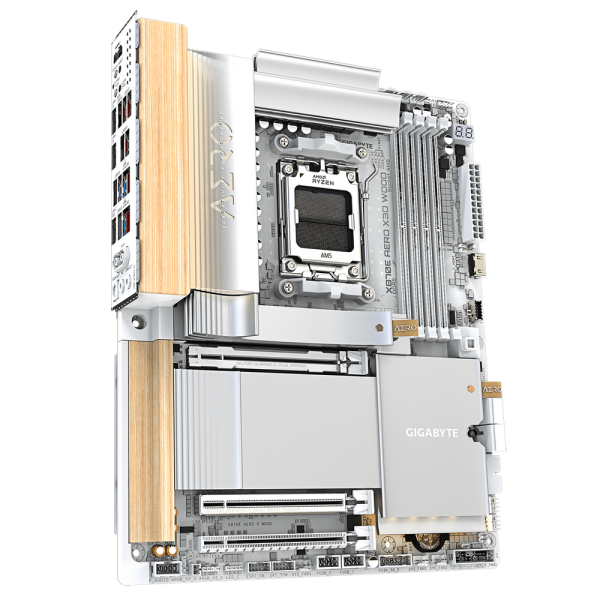 Материнская плата Gigabyte X870E AERO X3D WOOD, RTL