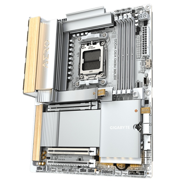 Материнская плата Gigabyte X870E AERO X3D WOOD, RTL