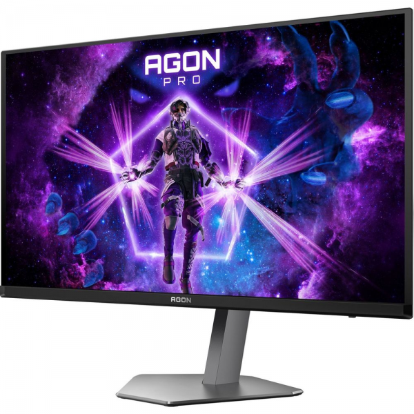Монитор 26.5" AOC AGON AG276UZD QD-OLED, 3840x2160, 240Hz, 0,03ms, 1000сd/m, 1500000:1, HDR10 | 2xHDMI(2.1), DP(2.1), Type-C(PD-65W), 4xUSB 3.2 | HAS, Pivot, Swivel, ExPSU, Speakers, Vesa 100, Black/Grey