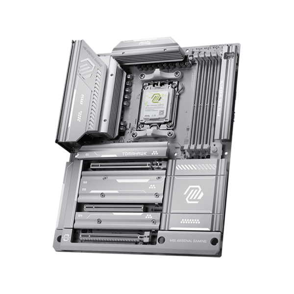 Материнская плата MSI MAG X870E TOMAHAWK MAX WIFI PZ X870E, AM5, 4*DDR5, 3*PCIEx16, 4*M.2, 2*TypeC, 2*USB3.2Gen2, 7*USB3.2Gen1, 8*USB2.0, 4*SATA3.0, 5G, 2*Type-C(DP), HDMI, ATX, RTL