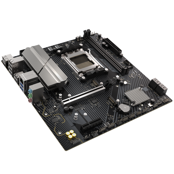 Материнская плата Sapphire B650M-E B650, AM5, 2*DDR5, 1*PCIEx16, 1*PCIEx4, 2*M.2, 4*USB3.2Gen1, 10*USB2.0, 4*SATA3.0, 2.5G, DP, HDMI, M-ATX, RTL