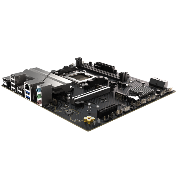 Материнская плата Sapphire B650M-E B650, AM5, 2*DDR5, 1*PCIEx16, 1*PCIEx4, 2*M.2, 4*USB3.2Gen1, 10*USB2.0, 4*SATA3.0, 2.5G, DP, HDMI, M-ATX, RTL