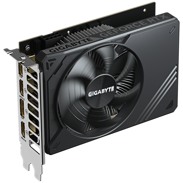 Видеокарта Gigabyte RTX5050 D6 8GB GDDR6 128bit 2xDP 2xHDMI 1FAN ITX RTL