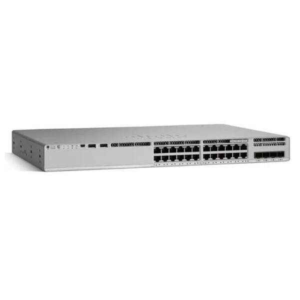 Коммутатор CISCO Catalyst 9200 24-port 1Gb RJ-45 Data Switch, Modular uplink option, PS 1x125W (up to 2), DNA Network Advantage, C9200-24T-A