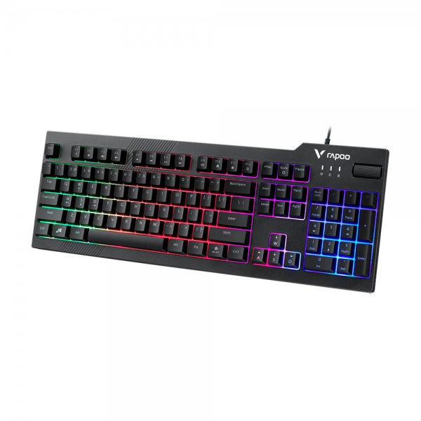 RAPOO Игровая клавиатура проводная V50S, цвет - черный