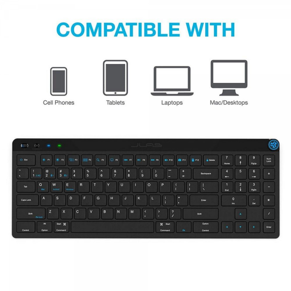 Беспроводная клавиатура JBuds Keyboard(IEUKJBUDSKEYRBLK4/KJBUDSKEYRBLK4)