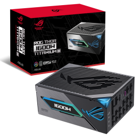 Блок питания ПК ASUS ROG-THOR-1600T3-GAMING /PSU, CE+UK (90YE00V1-B0NA00)