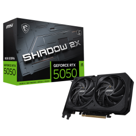 Видеокарта MSI RTX5050 SHADOW 2X 8GB GDDR6 128bit 3xDP HDMI 2FAN RTL