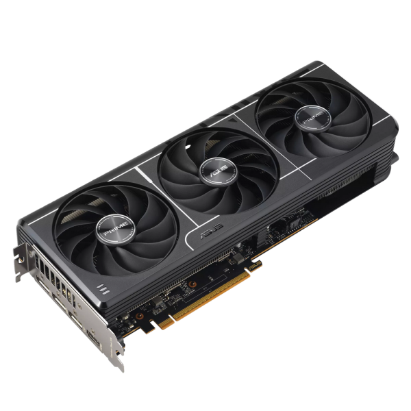 Видеокарта ASUS RX9070 PRIME EVO OC 16GB GDDR6 256bit 3xDP HDMI 3FAN RTL (PRIME-RX9070-O16G-EVO)