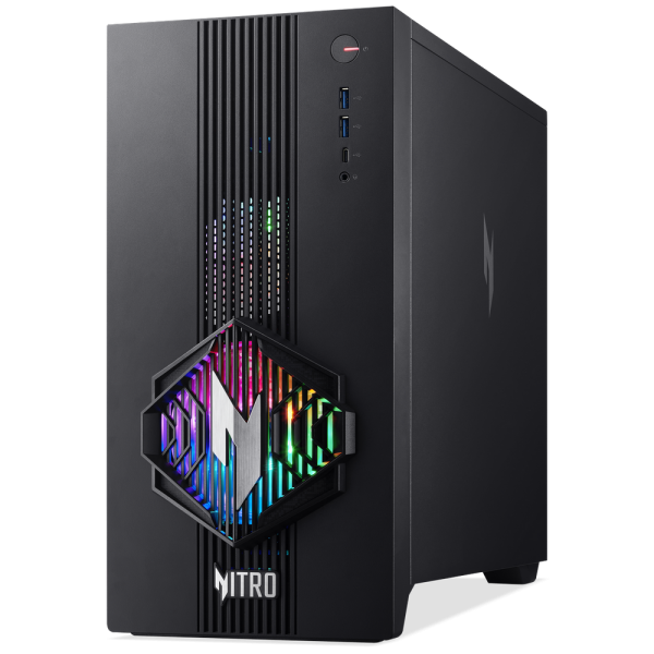 Настольный ПК Acer Nitro 30 N30-100 Intel Core Ultra 7 265F/32Gb/SSD1Tb/RTX5070 12Gb/PSU 850W/NoOS/Black (DG.E5GCD.00L)