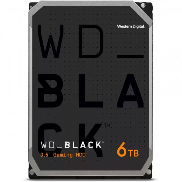 Жесткий диск Western Digital Black 6ТБ, HDD, SATA III, 128MB, 7200rpm 3.5"