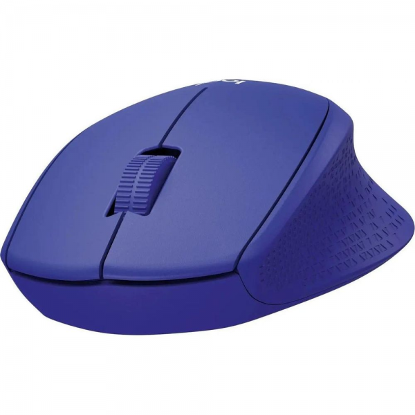 Мышь беспроводная Logitech M330 Silent Plus Blue (1000dpi, USB, 3but) (910-004925)