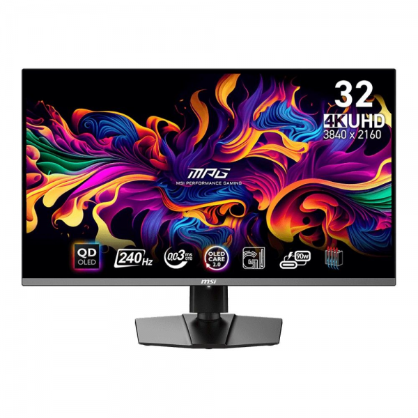 Монитор Bad Pack 31.5" MSI MPG 321URX QD-OLED Black (QD-OLED, 3840x2160, HDMI+HDMI+DP+Type C, 0.03 ms, 178°/178°, 250 cd/m, 1500000:1, 240Hz)
