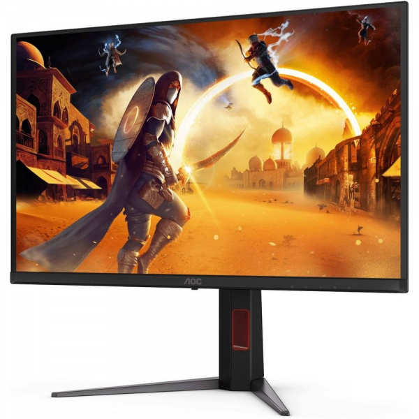 Монитор 26.5" AOC Q27G4ZD QD-OLED, 2560x1440, 240Hz, 0,03ms, 1000сd/m, 1500000:1, HDR10 | 2xHDMI(2.0), DP(1.4), 4xUSB 3.2 | HAS, Pivot, Swivel, InPSU, Vesa 100, Black/Red