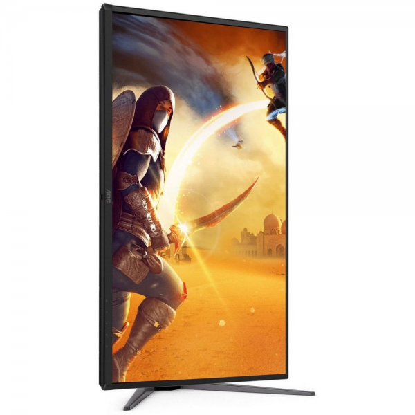 Монитор 26.5" AOC Q27G4ZD QD-OLED, 2560x1440, 240Hz, 0,03ms, 1000сd/m, 1500000:1, HDR10 | 2xHDMI(2.0), DP(1.4), 4xUSB 3.2 | HAS, Pivot, Swivel, InPSU, Vesa 100, Black/Red
