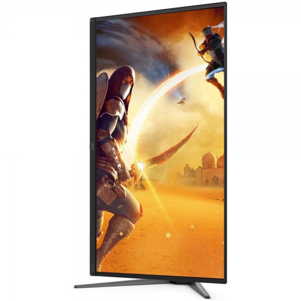 Монитор 26.5" AOC Q27G4ZD QD-OLED, 2560x1440, 240Hz, 0,03ms, 1000сd/m, 1500000:1, HDR10 | 2xHDMI(2.0), DP(1.4), 4xUSB 3.2 | HAS, Pivot, Swivel, InPSU, Vesa 100, Black/Red