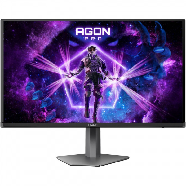 Монитор 26.5" AOC AGON AG276QKD2 QD-OLED, 2560x1440, 500Hz, 0,03ms, 1000сd/m, 1500000:1, HDR10 | 2xHDMI(2.1), DP(2.1), 4xUSB 3.2 | HAS, Pivot, Swivel, ExPSU, Speakers, Vesa 100, Black/Grey