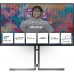 Монитор 27" AOC U27U3CV Nano IPS, 3840x2160, 60Hz, 4ms, 400сd/m, 1300:1, HDR10 | 2xHDMI(2.0), DP(1.4), Type-C(PD-96W), 4xUSB 3.2, RJ45 | HAS, Pivot, Swivel, InPSU, Speakers, Vesa 100, Black