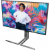 Монитор 27" AOC U27U3CV Nano IPS, 3840x2160, 60Hz, 4ms, 400сd/m, 1300:1, HDR10 | 2xHDMI(2.0), DP(1.4), Type-C(PD-96W), 4xUSB 3.2, RJ45 | HAS, Pivot, Swivel, InPSU, Speakers, Vesa 100, Black