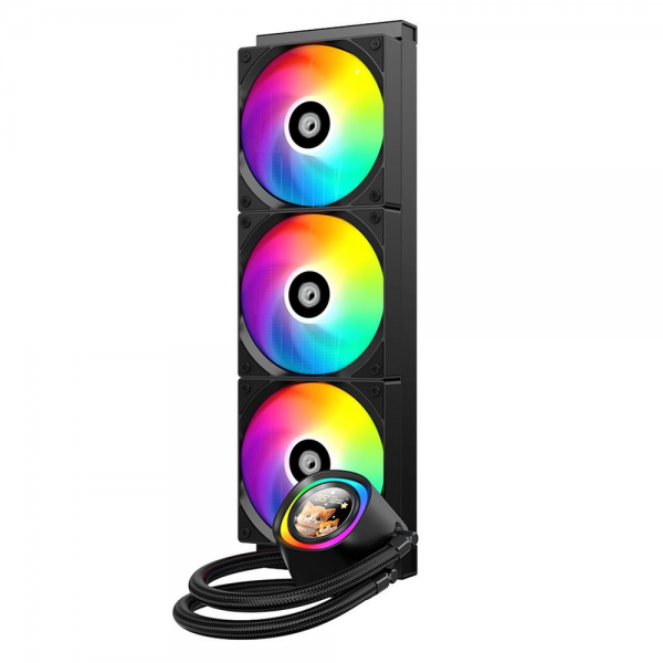 Вентилятор Cooler ID-Cooling FX360 LCD BLACK LCD SCREEN 350W/ all Intel/AMD
