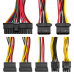 Блок питания 350W ExeGate F350AS (Flex ATX, for ITX case, APFC, КПД 80% (80 PLUS), 4cm fan, 24pin, (4+4)pin, PCI-E, 3xSATA, 2xIDE)