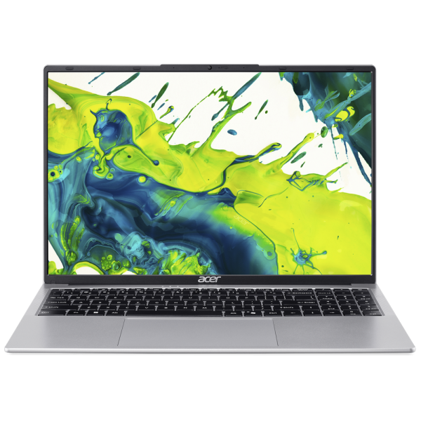 Ноутбук Acer Aspire Lite 16 AL16-54P-763P Intel Core i7-1355U/16Gb (soldered D5)/SSD512Gb/UMA/16"/IPS/WUXGA/1920x1200/60Hz/NoOS/RJ-45/Silver/1.6kg
