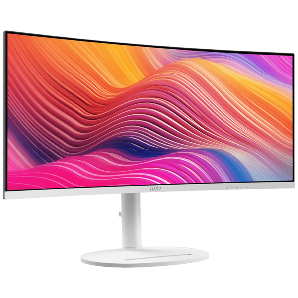 Монитор Bad Pack 34" MSI Modern MD342CQPW White (VA, 3440x1440, HDMI+HDMI+DP+Type C, 4 ms, 178°/178°, 300 cd/m, 3500:1 (100M:1), 120Hz, Spk, Curved 1500R) bp