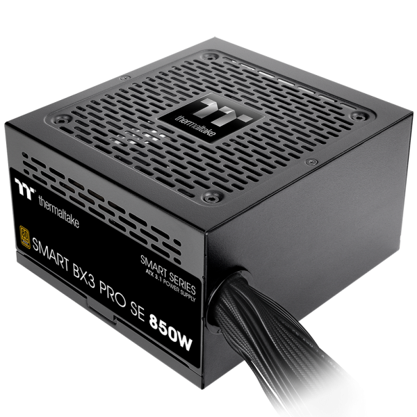 Блок питания Thermaltake Smart BX3 Pro SE/0850W/Non Modular/Non Light/Single Voltage/Analog/80 Plus Bronze/EU/Non JP CAP/Etched Flat Cables/Gen 5