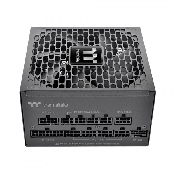 Блок питания Thermaltake Toughpower PT/1000W/Fully Modular Non Light/Full Range/Analog/80 Plus Platinum/EU/100% JP CAP/Etched Cables/ATX 3.1
