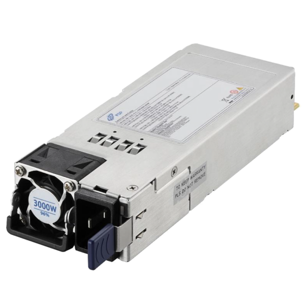 Блок питания серверный FSP FSP3000-20HM 3000W, CRPS Redundant module (ШВГ=73.5x39x185 mm), AC FullRange Input, DC 12V & 12Vsb Output,PMBUS 1.2, 80+ Titanium, OEM