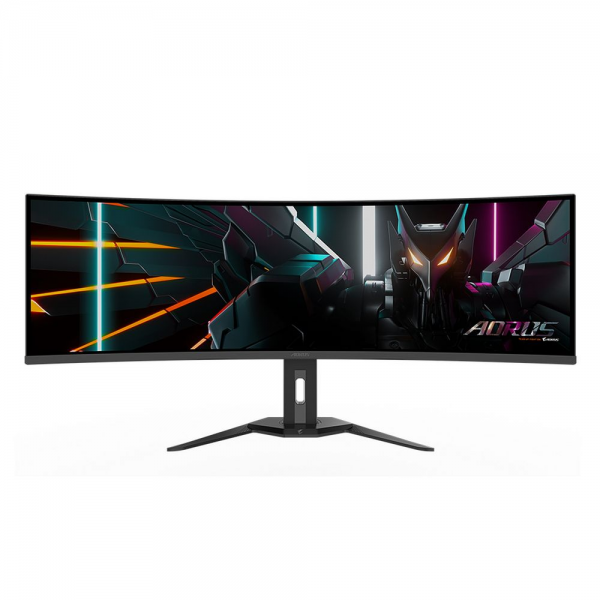 Монитор Bad Pack 49" Gigabyte AORUS CO49DQ Black (OLED, 5120x1440, HDMI+HDMI+DP+Type C, 0.03 ms, 178°/178°, 250 cd/m, 1500000:1, 2xUSB3.2, 144Hz, Curved) (20VM0-CO49DQBT-1EKR)