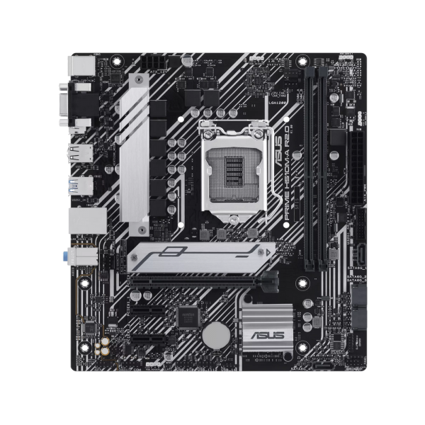 Материнская плата ASUS PRIME H510M-A R2.0 LGA1200 mATX 2xDDR4 PCIEx16 2xPCIEx1 M.2 DP HDMI VGA GLAN