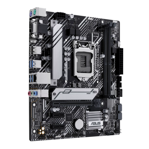Материнская плата ASUS PRIME H510M-A R2.0 LGA1200 mATX 2xDDR4 PCIEx16 2xPCIEx1 M.2 DP HDMI VGA GLAN