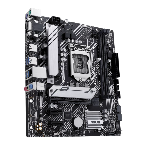 Материнская плата ASUS PRIME H510M-A R2.0 LGA1200 mATX 2xDDR4 PCIEx16 2xPCIEx1 M.2 DP HDMI VGA GLAN