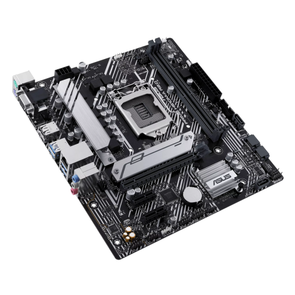 Материнская плата ASUS PRIME H510M-A R2.0 LGA1200 mATX 2xDDR4 PCIEx16 2xPCIEx1 M.2 DP HDMI VGA GLAN