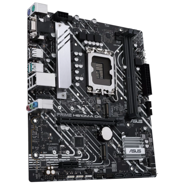 Материнская плата ASUS PRIME H610M-A D4-CSM LGA1700 mATX 2xDDR4 PCIEx16 PCIEx1 2xM.2 DP HDMI VGA GLAN