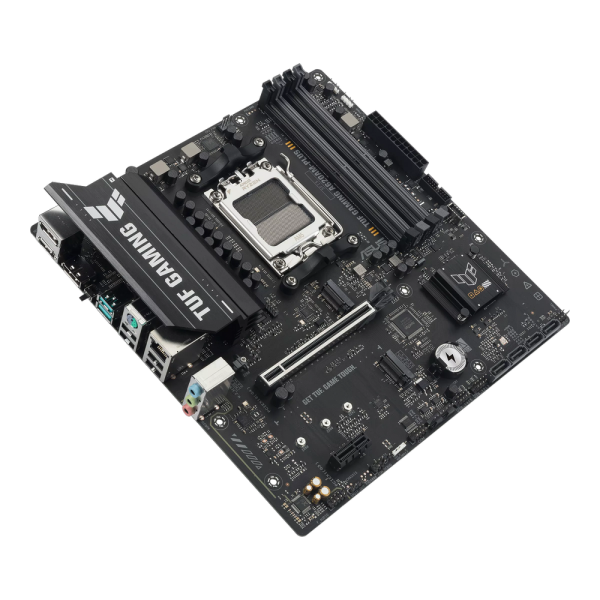 Материнская плата ASUS TUF GAMING A620AM-PLUS AM5 mATX 4xDDR5 PCIEx16 PCIEx1 2xM.2 2xDP HDMI 2.5GLAN